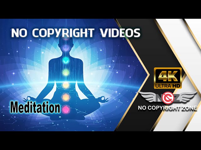 No Copyright Videos - Meditation - Om chanting - 3D 4K Motion Background  -🙏🙏🙏 - No Copyright Zone