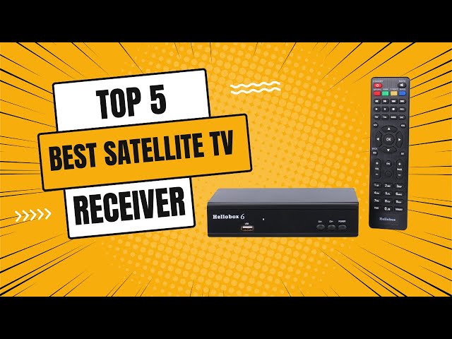 Best Satellite TV Receiver Review |  Top 5 Best Satellite TV Receiver