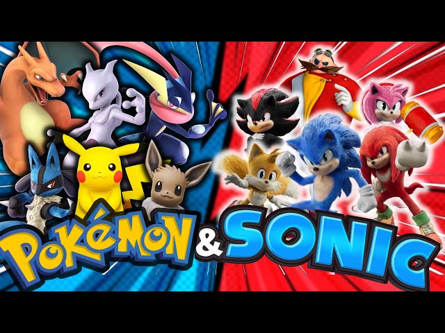 POKÉMON 🟡​ VS 🔵 SONIC TEAM FITNESS | BRAIN BREAK | Dance and exercise for kids