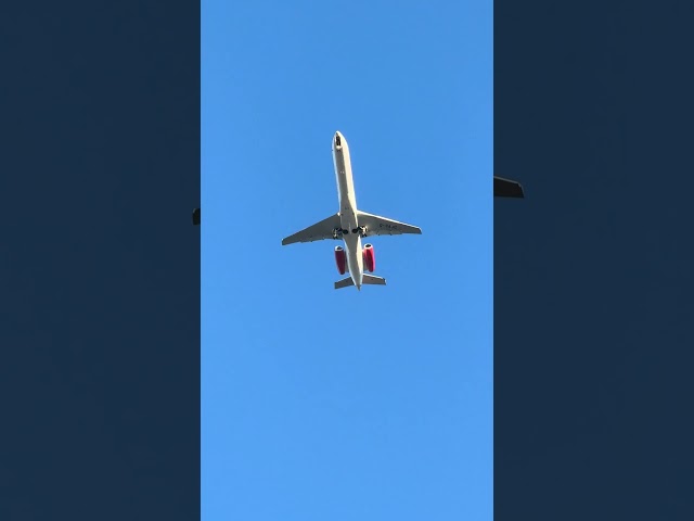 Embraer ERJ-145 (G-SAJG) operated by Loganair on approach to #norwichairport