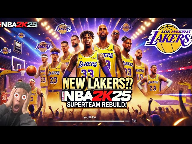 Luka Doncic Joins the Lakers?! Superteam Rebuild in NBA 2K25! 🔥🏀