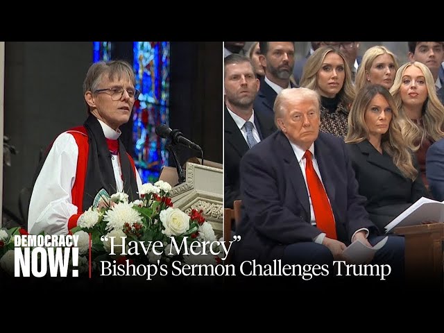 Have Mercy President Donald Trump, Bishop Mariann Edgar Budde pleaded. #news #donaldtrump