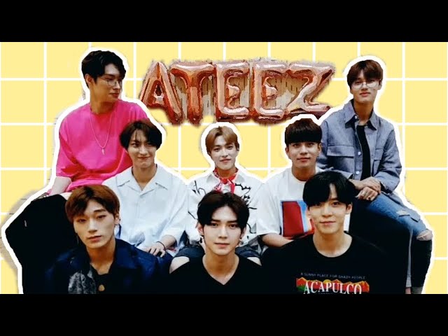 [🎞️] 두근두근 에이티즈 첫 번째 V LIVE! (ATEEZ FIRST VLIVE) • 180720