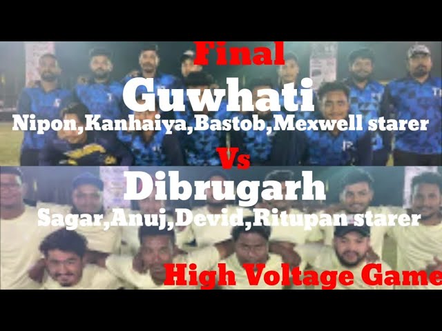 Guwahati Club Vs Dibrugarh lions club (The Final match) at North Lakhimpur A team field day night