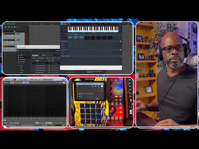 Live Hip-Hop Beat Making: No Samples, Just Scaler 2 and Bass