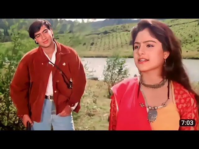 Udte Badal Se Pucho | 4K VIDEO SONG | Sangram 1993 | Sadhana Sargam | Ajay Devgn | Old Love Song's