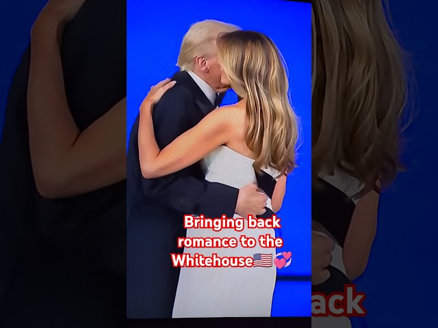 Trump's inauguration brought back love & romance2 Whitehouse🇺🇲💞#usa #trending #shorts #funny #love