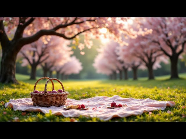 Valentine’s Day Romantic Picnic 🌸 Smooth Jazz for Love & Relaxation