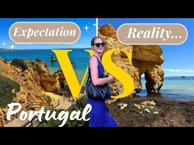 The beauty of Portugal and.. its seaweed.. | Trip to Lagos, Portugal 🇵🇹