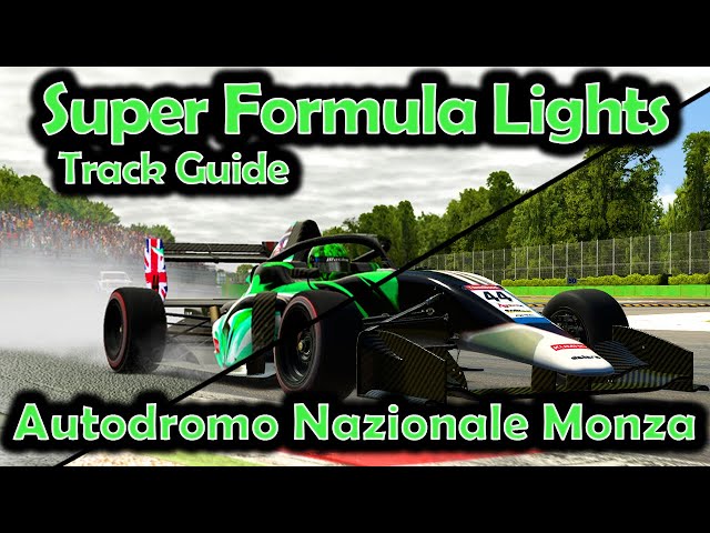 iRacing Track Guide: Mastering Monza Super Formula Lights - Season 2 Week 6 2024