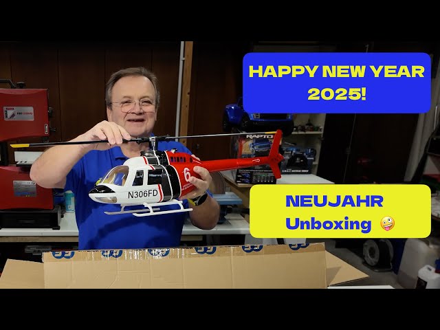 Fly Wing Bell 206 V3 6CH GPS RC Hubschrauber: Neujahr 2025 Unboxing