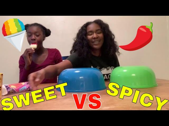 SWEET VS SPICY CHALLENGE 🌶🥵