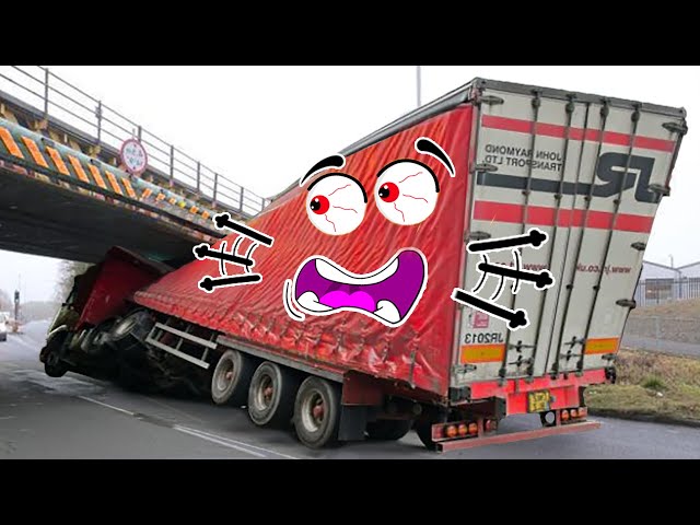 Trucks Vs Bridges | Driving Fails Compilation | Doodles