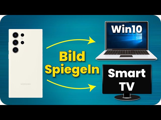 Handy Bildschirm auf PC übertragen Windows 10 | Handy auf TV spiegeln