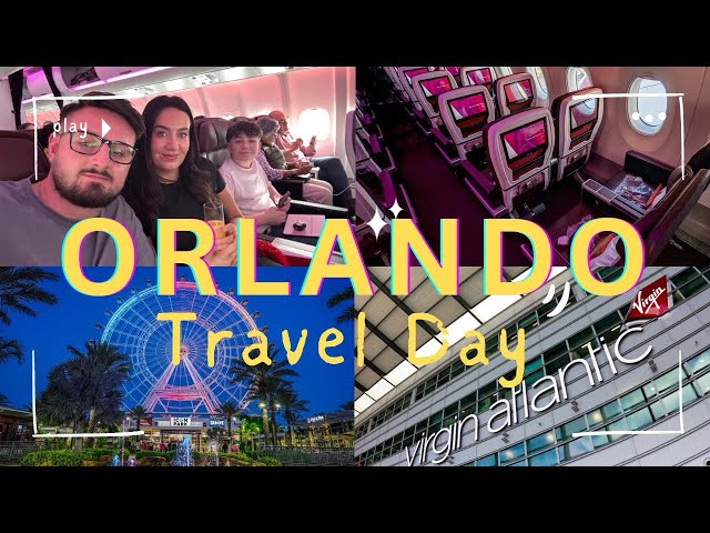 Orlando travel day ✈️ Virgin Atlantic | Delta Hotels by Marriott Celebration | Heathrow to MCO