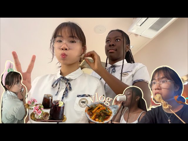 cailyn in seoul p2 | lotte world, dookki tteokbokki, clubbing in hongdae, itaewon 🪩🥟🎢