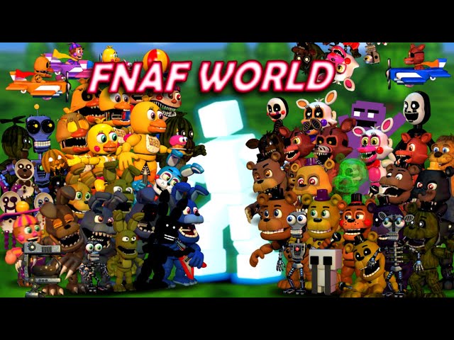 FNaF World (Full Game + Adventure + Normal Mode + No Commentary)