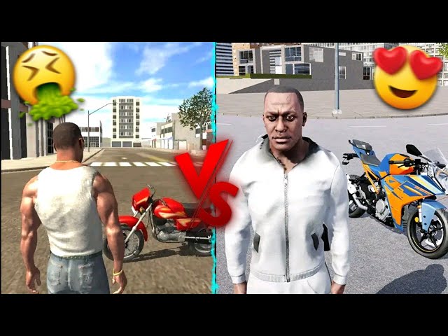 INDIAN BIKE DRIVING 3D VS INDIAN BIKE & CAR DRIVING 3D | INDIAN BIKE DRIVING 3D | MAXER