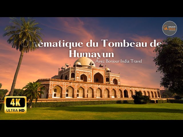 Visite cinématographique de la tombe de Humayun | Un voyage à travers la grandeur moghole