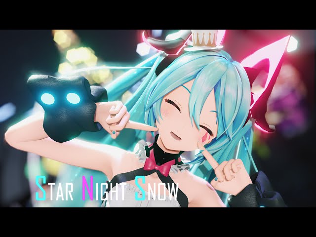 [MMD] スターナイトスノウ Star Night Snow YYB式初音ミク Magical Mirai 2019