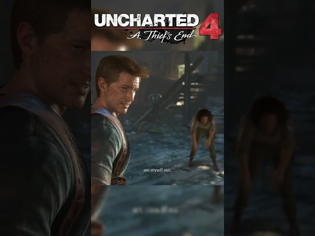 Uncharted 4 - Nathan Meets Nadine Again #uncharted #gaming #shorts #gamingshorts #fight