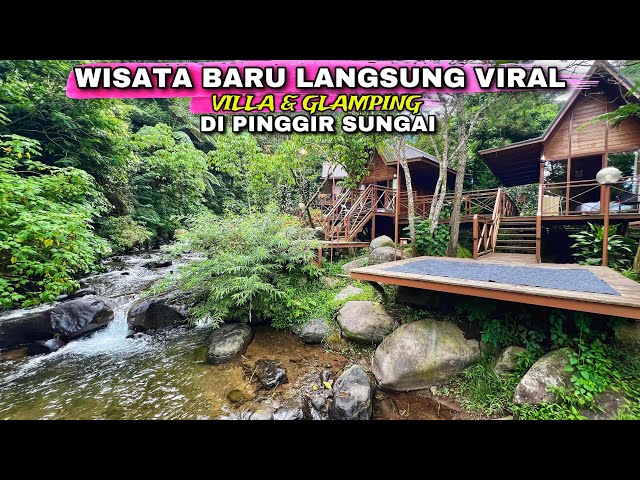 NEW VILLA AND GLAMPING ON THE MOST BEAUTIFUL RIVERSIDE | GUNTANG COFFEE GARDEN