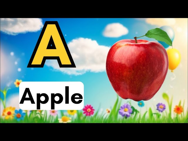 Learn ABC with Fun Songs for Kids | A for Apple Alphabet Learning Video for Toddlers and Preschooler