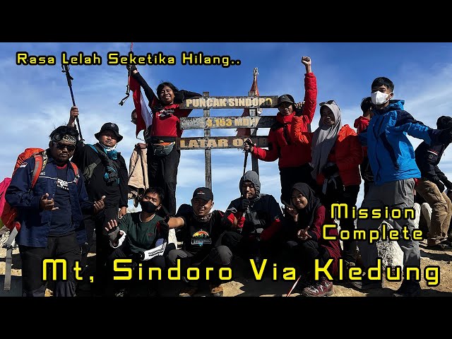 HIKING & CAMPING IN THE MT. SINDORO VIA KLEDUNG  | FATIGUE HAS BEEN PAID WITH A BEAUTIFUL VIEW | #3