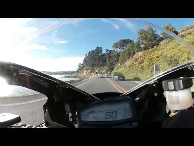 Samsung 360VR | CBR1000RR Amazing Scenic Ride | With Music