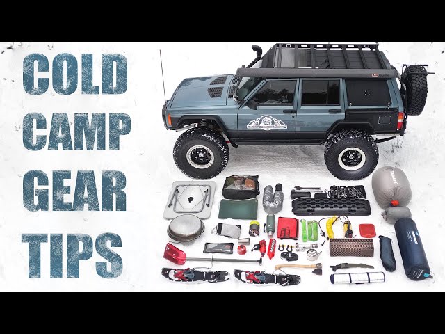 Winter Camping Vehicle Gear, Tips & Preparations