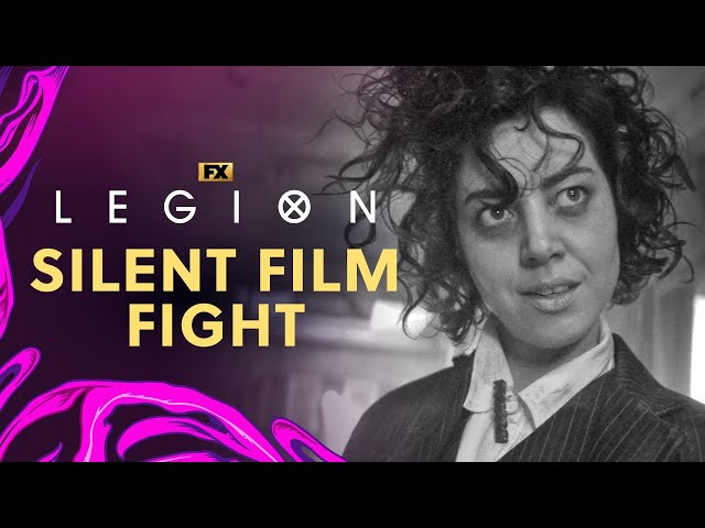 Legion: A Silent Film Fight - Scene | Aubrey Plaza, Dan Stevens | FX