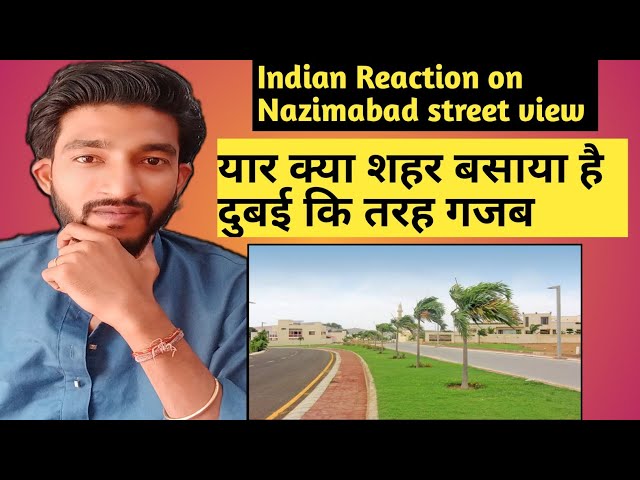 Indian Reaction On North Nazimabad Karachi 4K- Karachi Street View