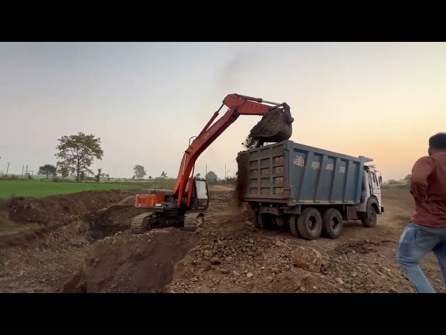 पहली सफलता तलाव में मिलीं 🌱✌🏻। jcb 3dx Eco Xpert Machine Loading Mud In Mahindra and Swaraj Tractor