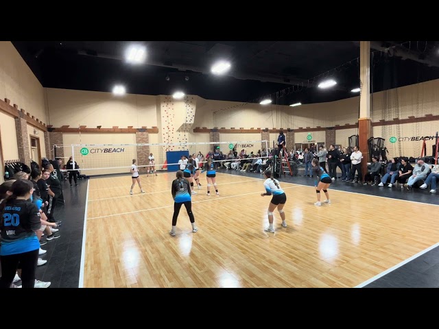 VIBE 15’S COURT QUEENS vs UVA 17/18 Regional