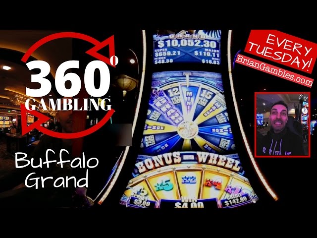 360° Gambling - BUFFALO GRAND ✦ EVERY Tuesday ✦ Slot Machine Pokie at MGM Las Vegas