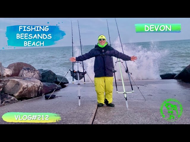 Sea Fishing Uk | Fishing the Slipway at BEESANDS Beach | Vlog#212