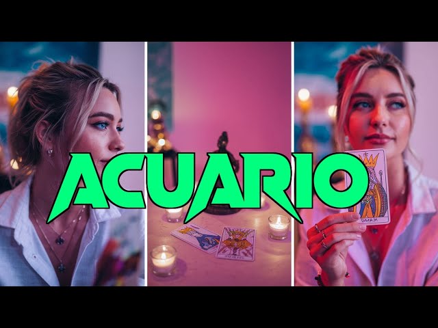 ACUARIO☀️ALERTA ROJA! ENTERATE DE LA TRAMPA ANTES QUE SEA TARDE! ESCUCHA TODA LA VERDAD!☀️