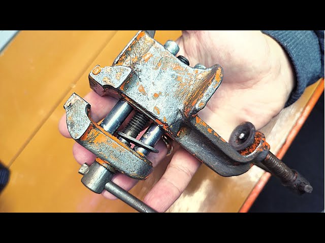 Mini bench Vice Restoration | in ASMR mode