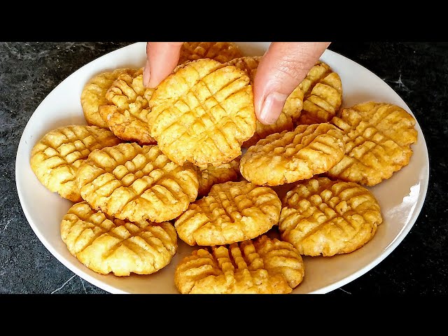 Quickest and easiest cookies! Only 3 ingredients! Melt in your mouth!perfect recipes!