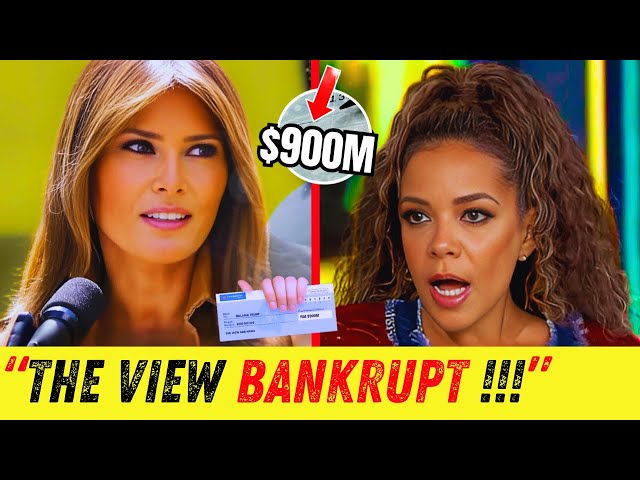 Melania Trump WON $900M Defamation Lawsuit Against "The View" | #melaniatrump #sunnyhostin