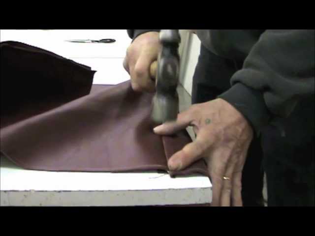 How to upholster a hot rod in leather part 1