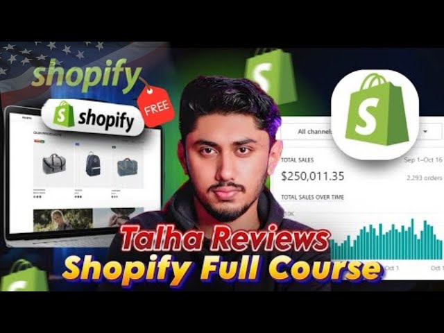 ✅Talha Reviews Shopify Full Course 2025 || Shopify Full Course