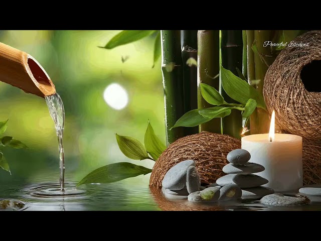 Relaxing Piano Music to Help You Sleep Comfortably 🤗 Relieving Insomnia, Nature Sounds, Bamboo