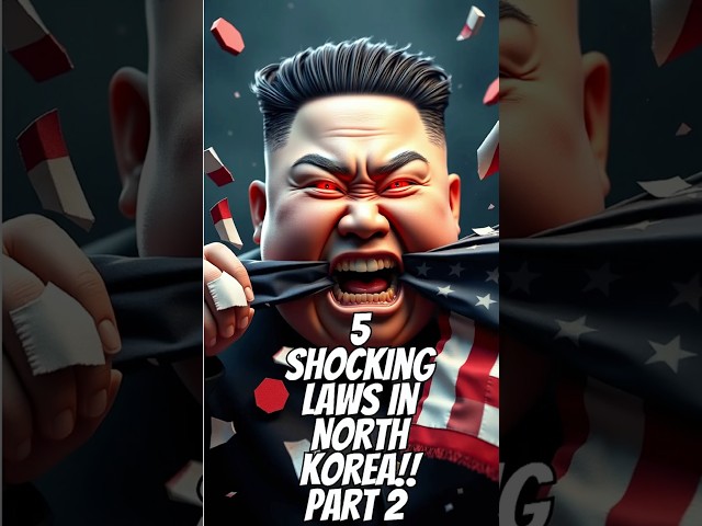 5 Shocking Laws in North Korea That Will Blow Your Mind! #history