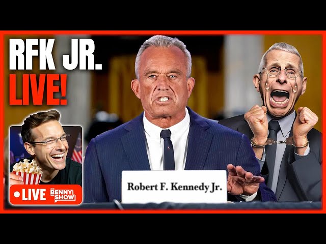 🚨Robert F. Kennedy Jr. Confirmation LIVE Right NOW | Fauci, Big Pharma in PANIC as Trump Saves Kids