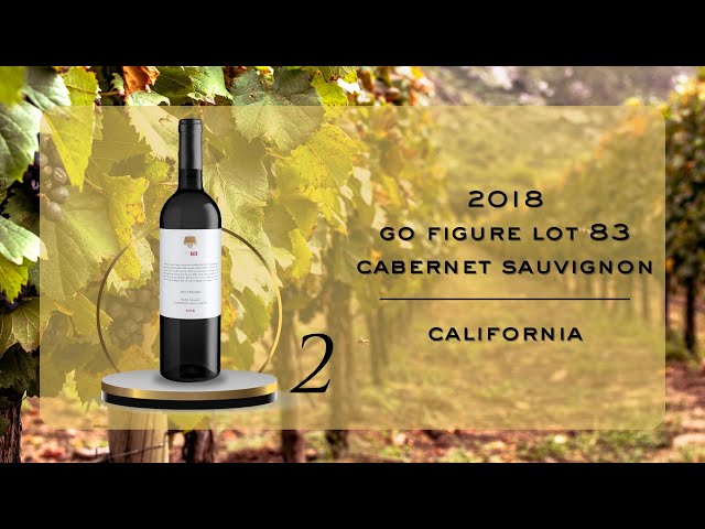 Wine #2: 2018 Go Figure Lot 83 Cabernet Sauvignon