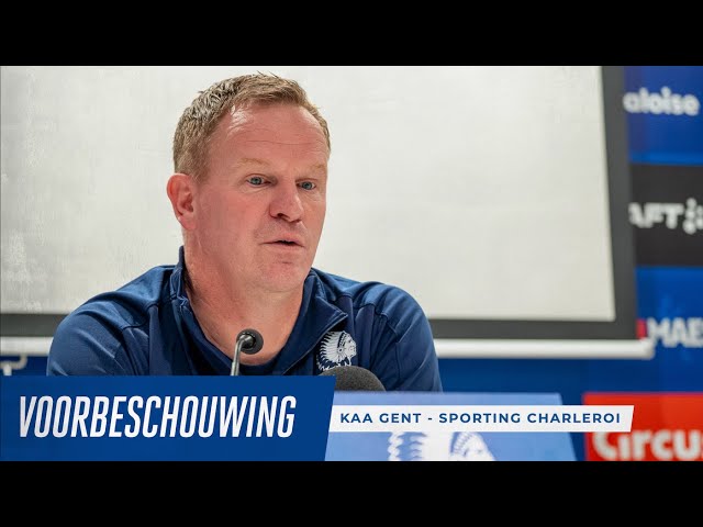 🔎 Voorbeschouwing KAA Gent - Sporting Charleroi