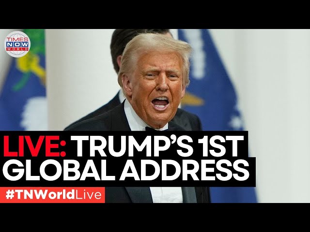 Trump News Live | Trump At World Economic Forum LIVE | Davos WEF 2025 | Donald Trump Latest News