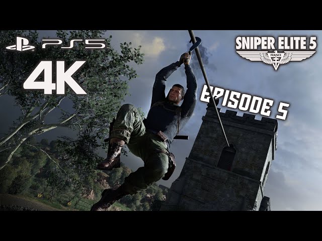 SNIPER ELITE 5 (PS5) 4K - Gameplay Walkthrough Part - 5  क्षति