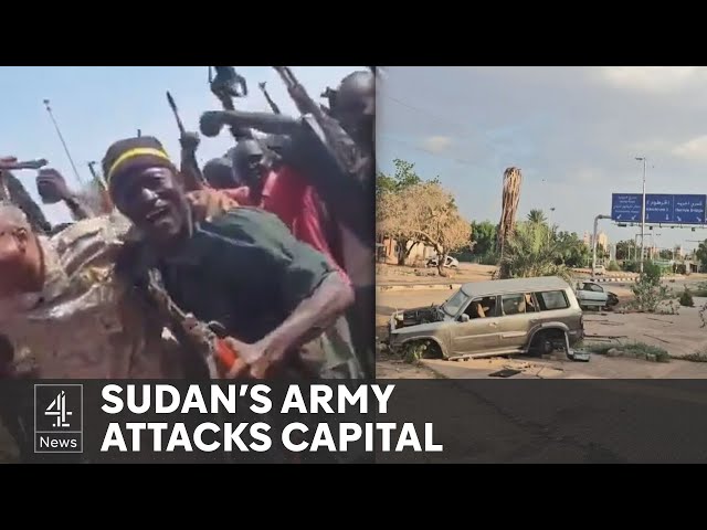 Sudan’s army launches major offensive on capital Khartoum